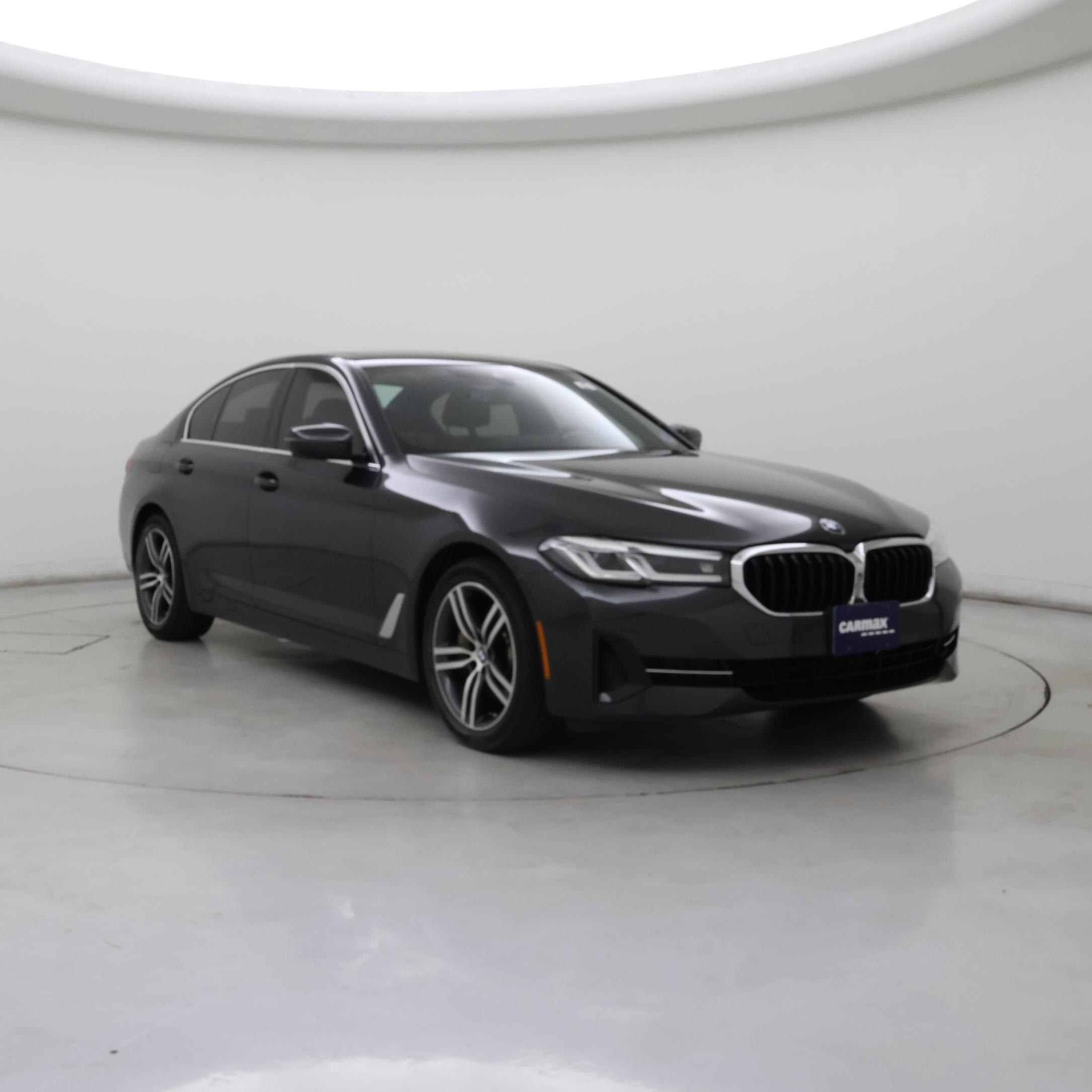 Gray 2023 BMW 5 Series Sedan All-Wheel Drive Automatic