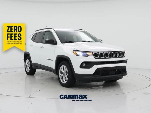 White 2025 Jeep Compass SUV / Crossover Four-Wheel Drive Automatic