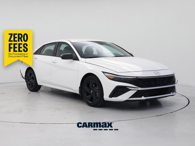 White 2026 Hyundai Elantra Sedan Front-Wheel Drive Automatic