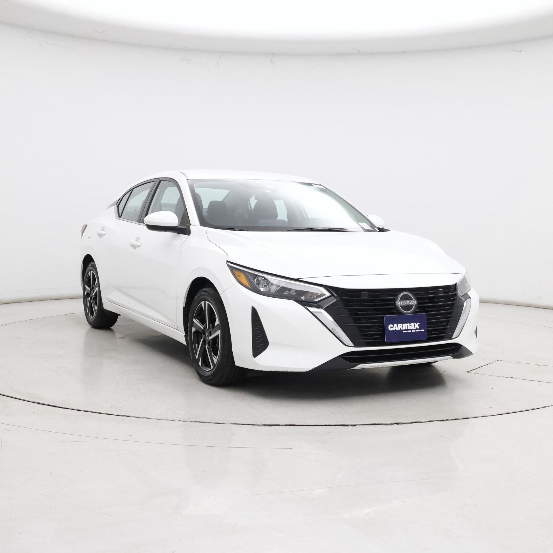 White 2025 Nissan Sentra Sedan Front-Wheel Drive Automatic