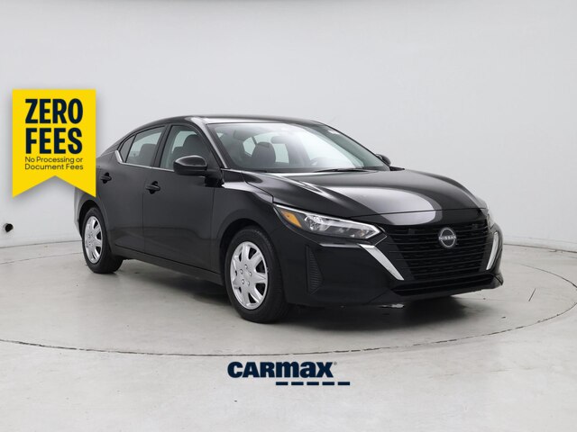 Black 2025 Nissan Sentra Sedan Front-Wheel Drive Automatic