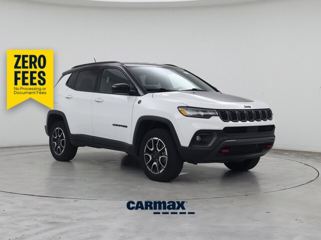 White 2025 Jeep Compass SUV / Crossover Four-Wheel Drive Automatic