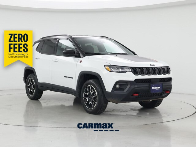 White 2025 Jeep Compass SUV / Crossover Four-Wheel Drive Automatic