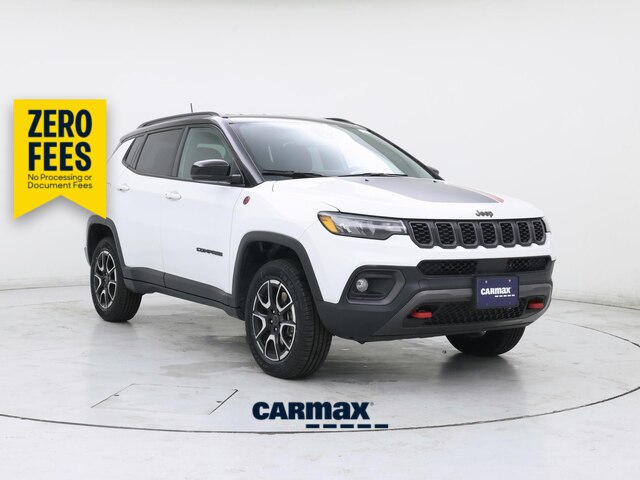 White 2025 Jeep Compass SUV / Crossover Four-Wheel Drive Automatic