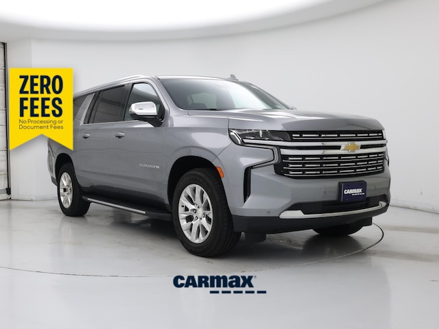 Silver 2023 Chevrolet Suburban SUV / Crossover Four-Wheel Drive Automatic