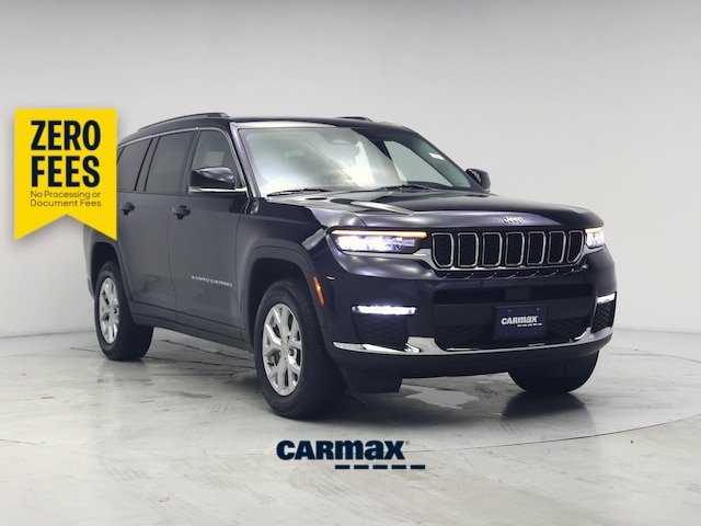 Blue 2023 Jeep Grand Cherokee L SUV / Crossover Four-Wheel Drive Automatic