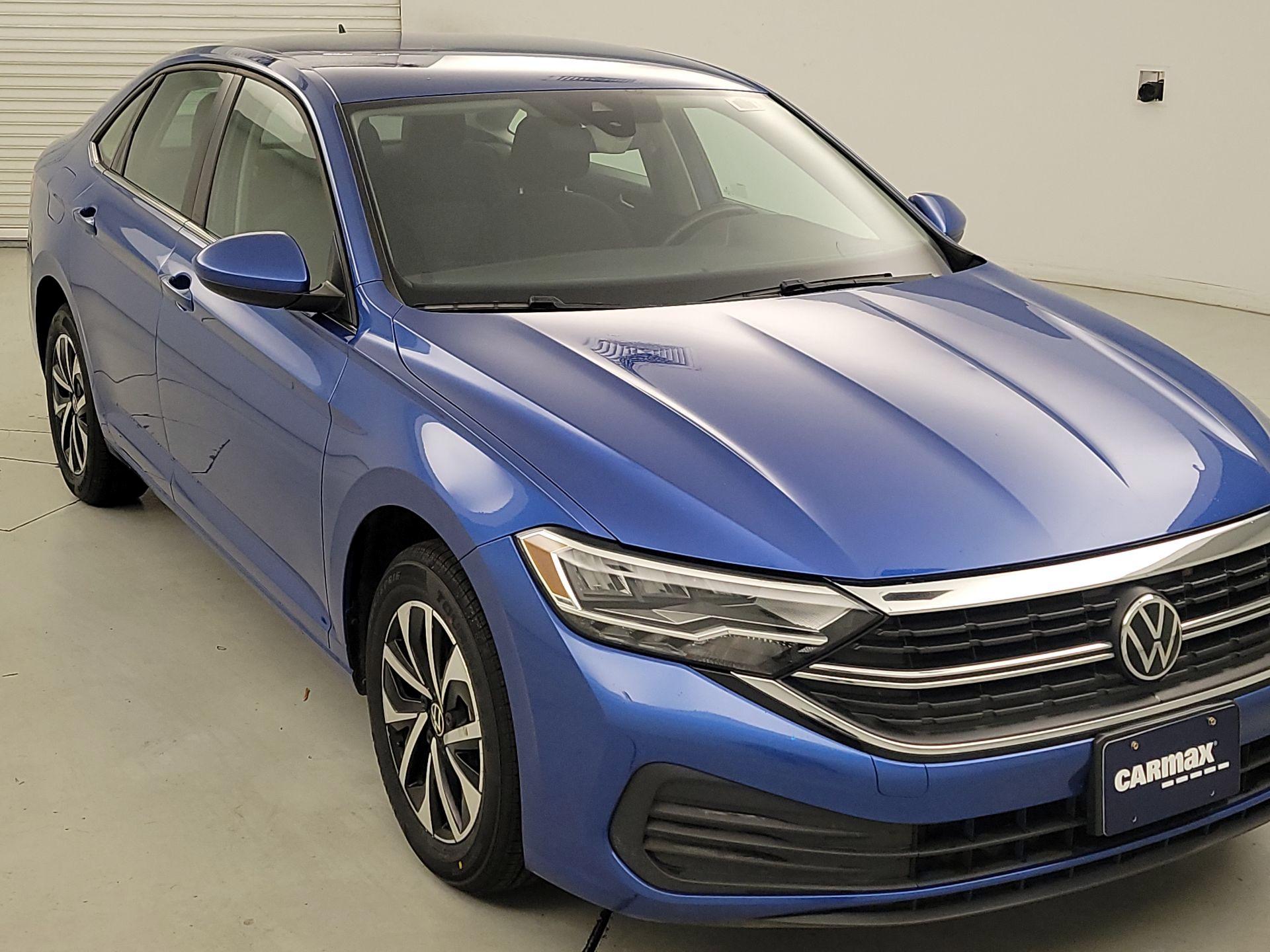 Blue 2024 Volkswagen Jetta Sedan Front-Wheel Drive Automatic