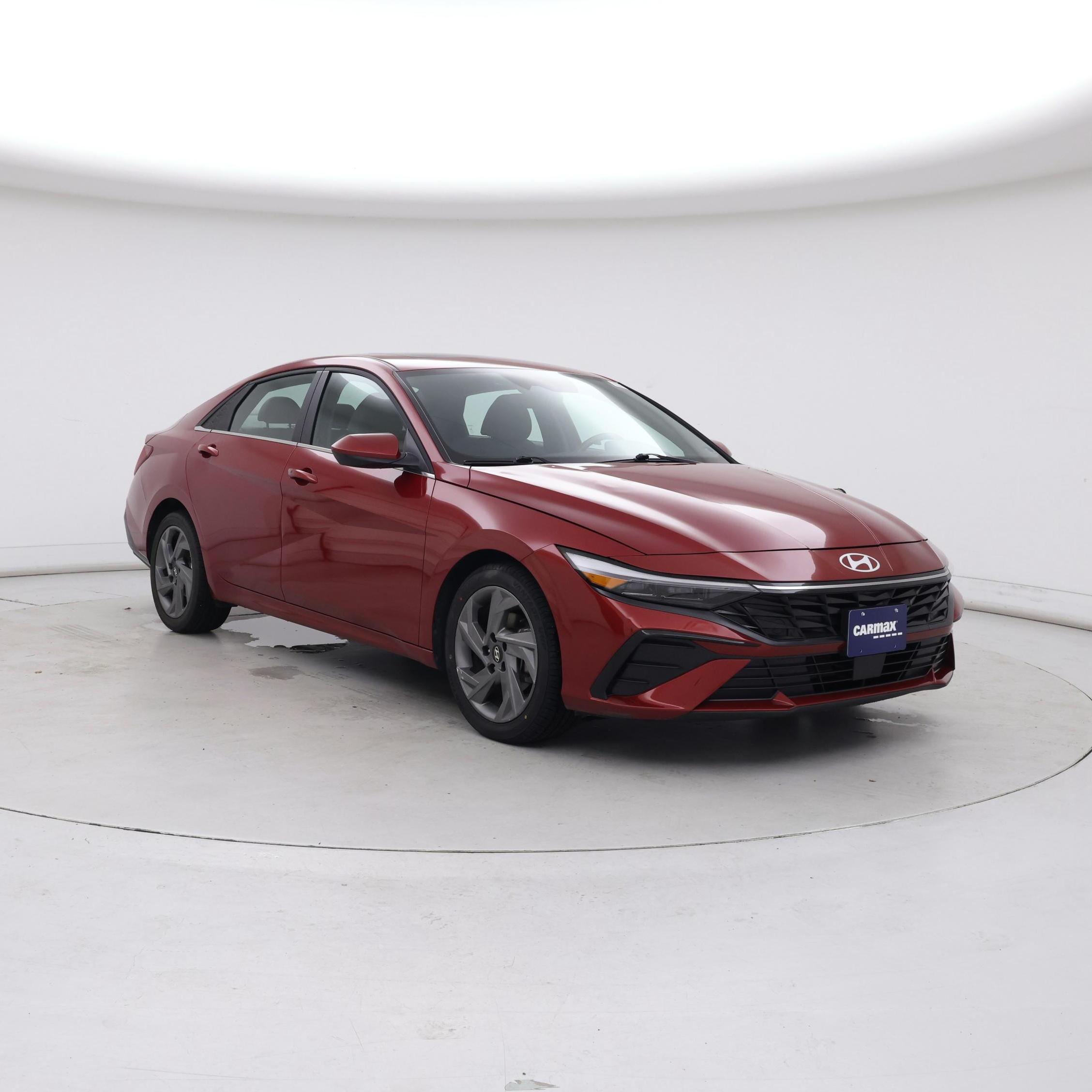 Red 2025 Hyundai Elantra Sedan Front-Wheel Drive Automatic