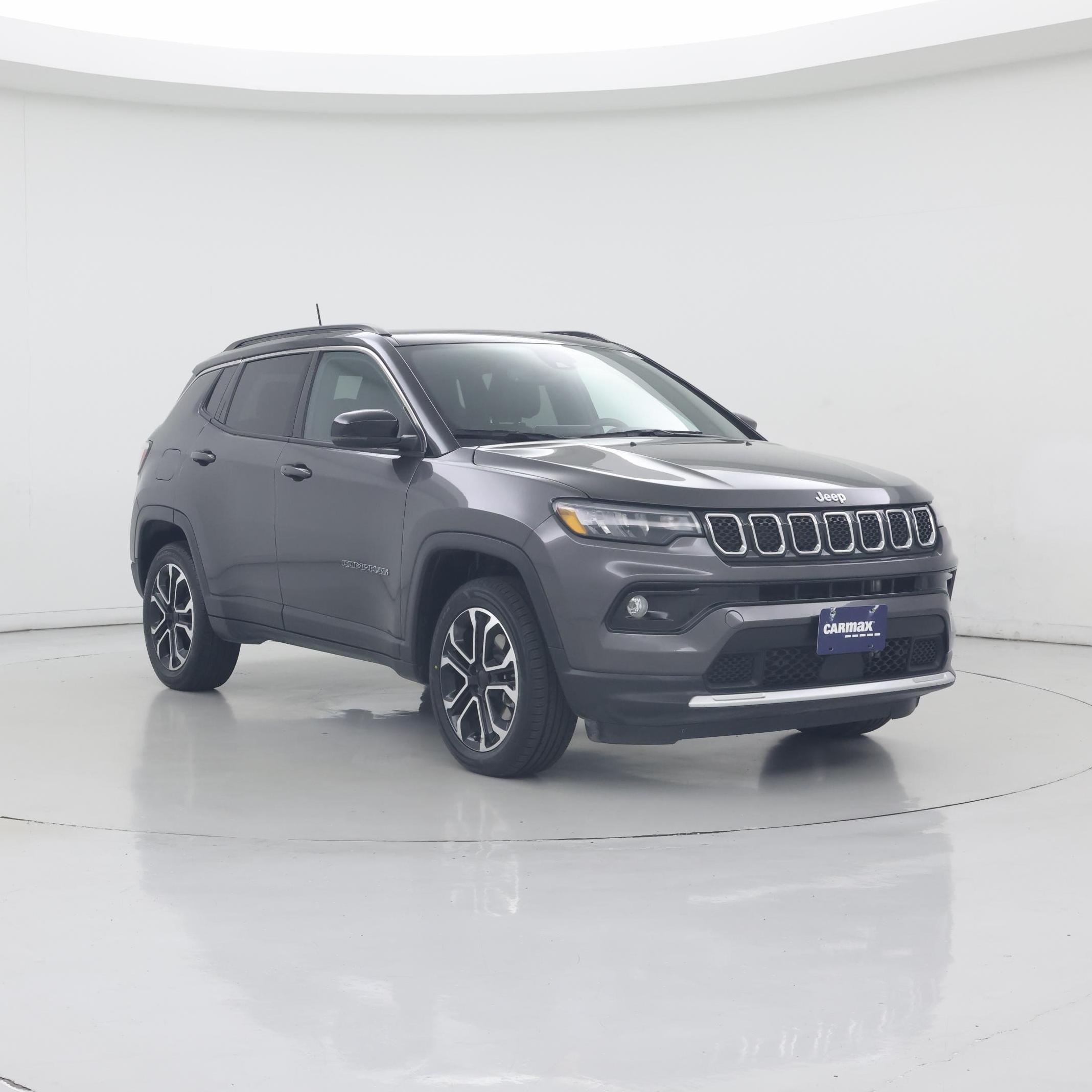 Gray 2023 Jeep Compass SUV / Crossover Four-Wheel Drive Automatic