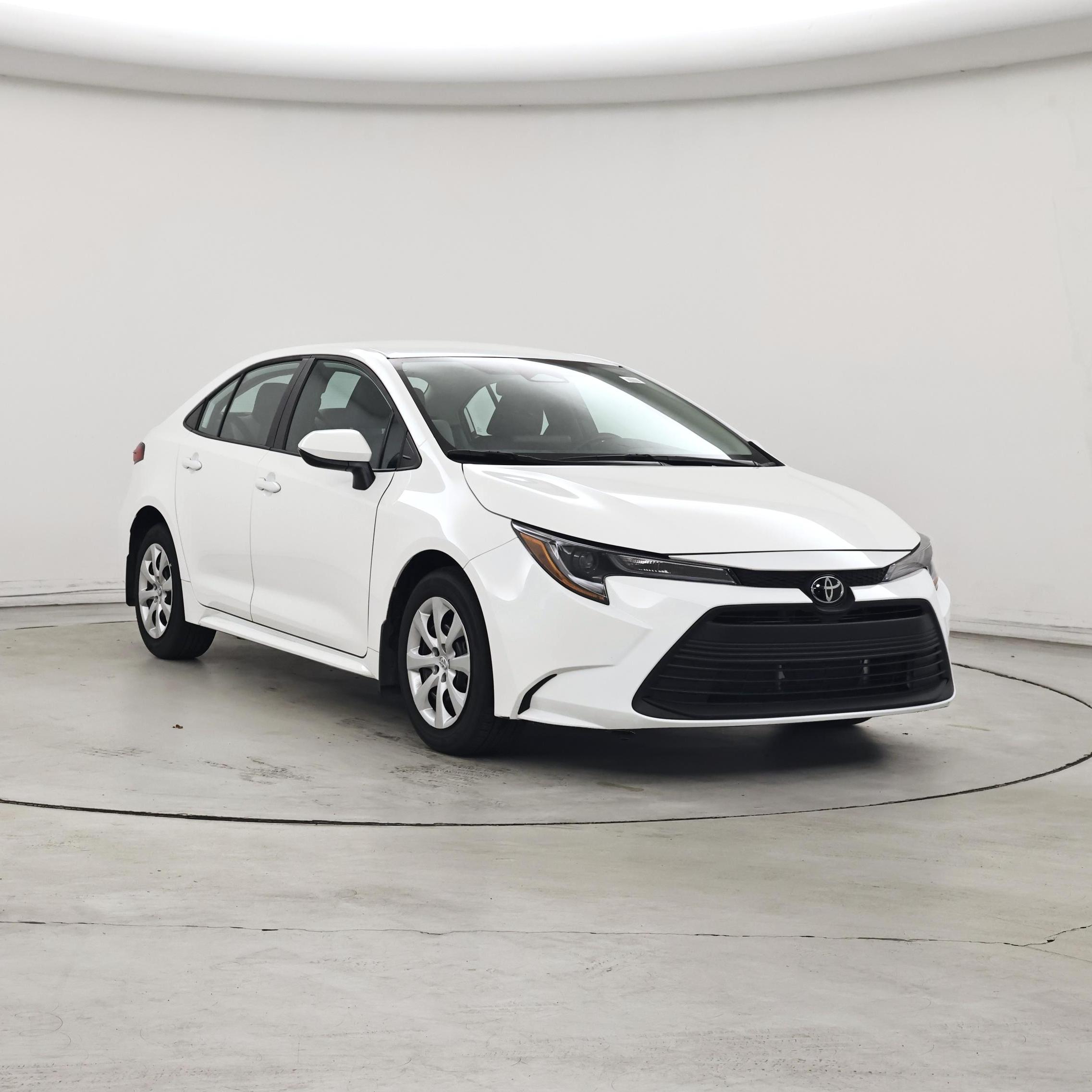 White 2026 Toyota Corolla Sedan Front-Wheel Drive Automatic