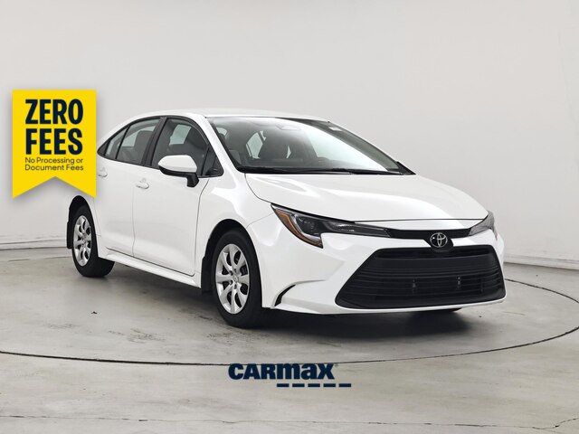 White 2026 Toyota Corolla Sedan Front-Wheel Drive Automatic