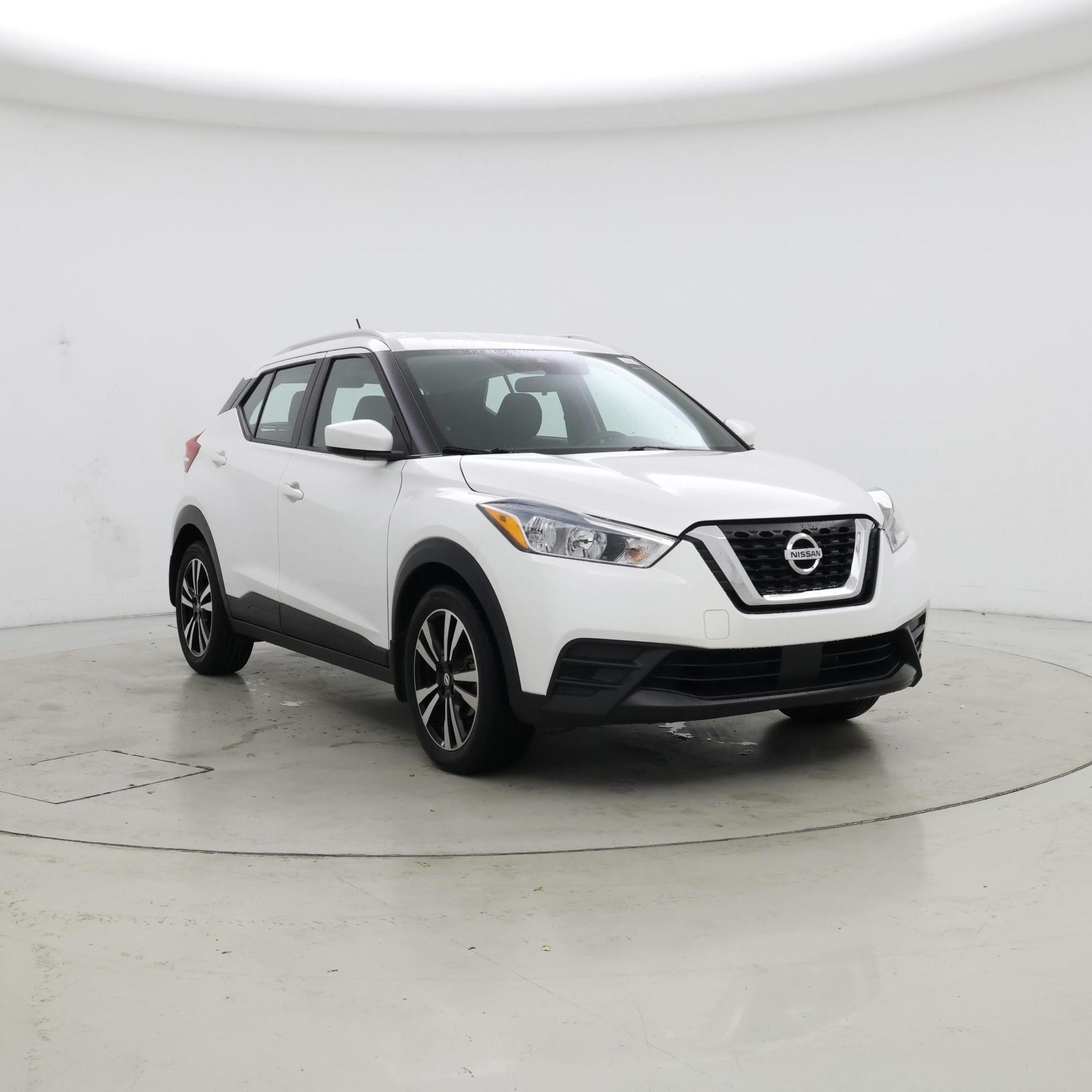White 2020 Nissan Kicks SV FWD SUV / Crossover Front-Wheel Drive Automatic