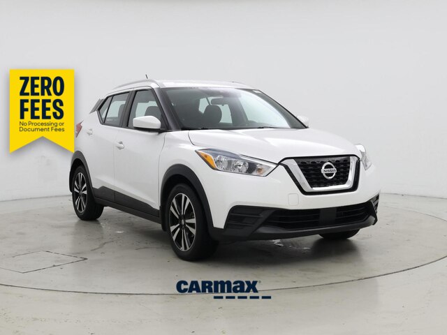 White 2020 Nissan Kicks SV FWD SUV / Crossover Front-Wheel Drive Automatic