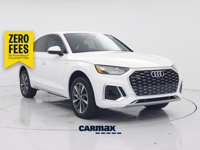 White 2023 Audi Q5 Sportback quattro Premium Plus S Line 45 TFSI AWD Sedan All-Wheel Drive Automatic