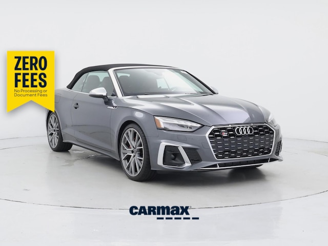 Gray 2021 Audi S5 3.0T quattro Prestige Cabriolet AWD Convertible All-Wheel Drive Automatic