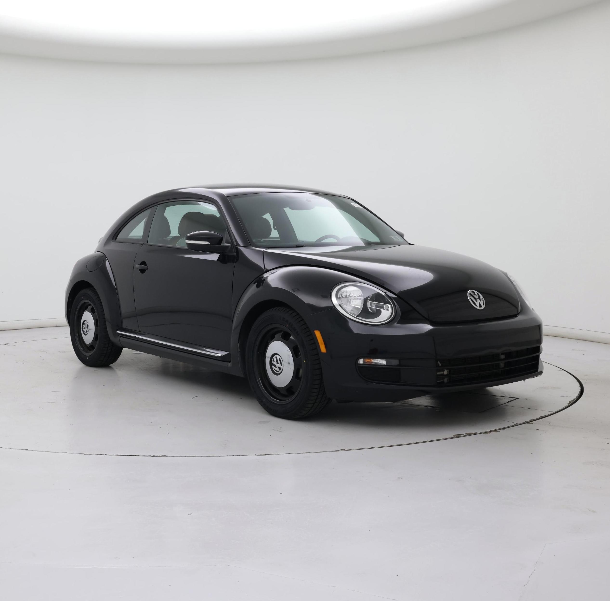 Black 2016 Volkswagen Beetle Hatchback Front-Wheel Drive Automatic