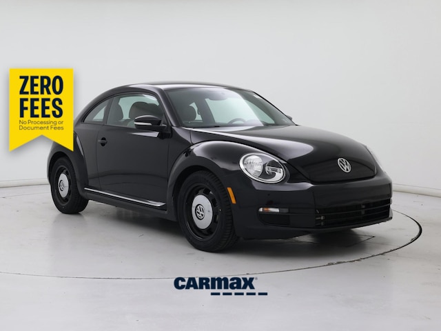 Black 2016 Volkswagen Beetle Hatchback Front-Wheel Drive Automatic