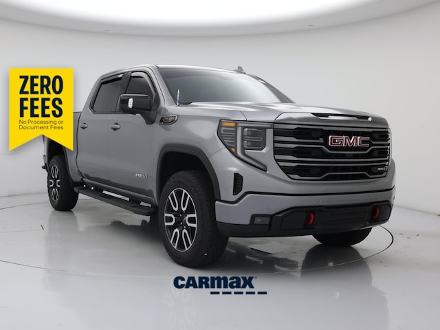 Silver 2024 GMC Sierra 1500 Pickup Truck Four-Wheel Drive Automatic