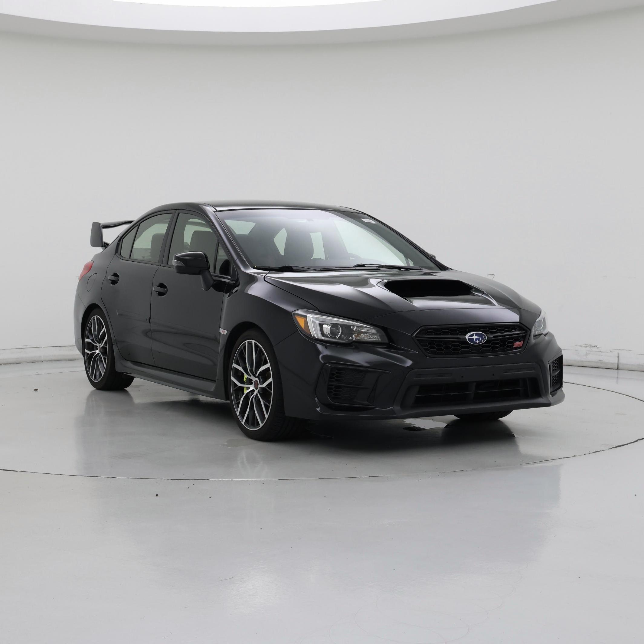 Black 2021 Subaru WRX STI Sedan All-Wheel Drive Manual