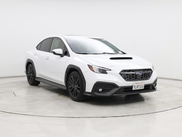 White 2023 Subaru WRX Premium AWD Sedan All-Wheel Drive Manual