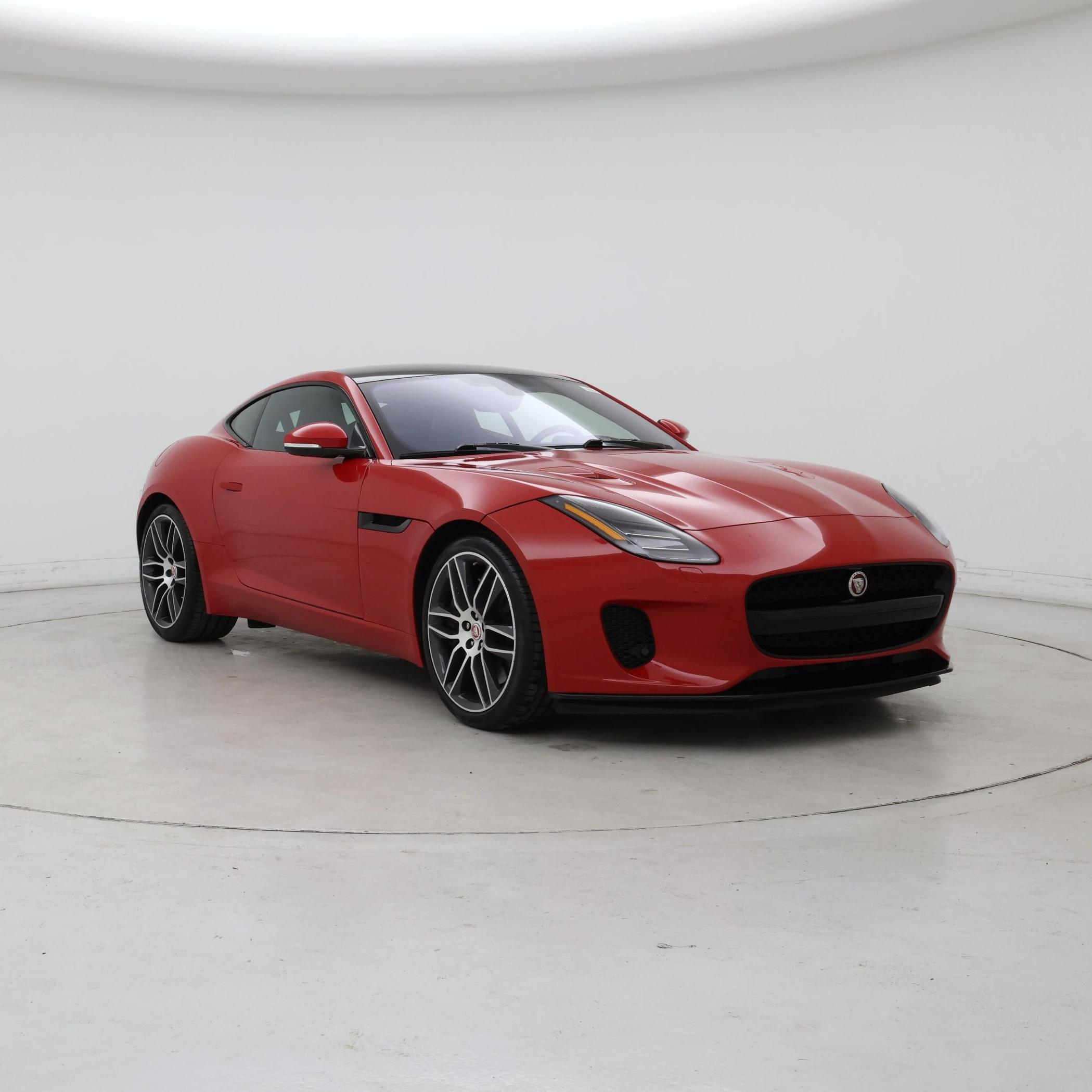Red 2018 Jaguar F-TYPE Coupe All-Wheel Drive Automatic