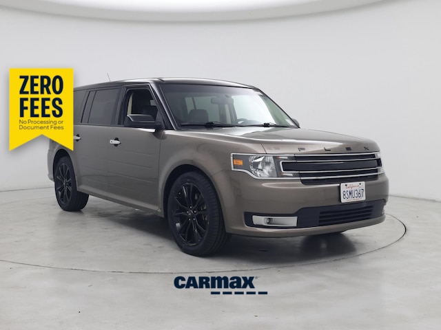 Gray 2019 Ford Flex SEL FWD SUV / Crossover Front-Wheel Drive Automatic