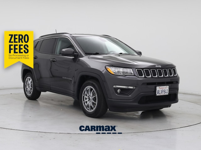 Gray 2019 Jeep Compass Latitude FWD SUV / Crossover Front-Wheel Drive Automatic