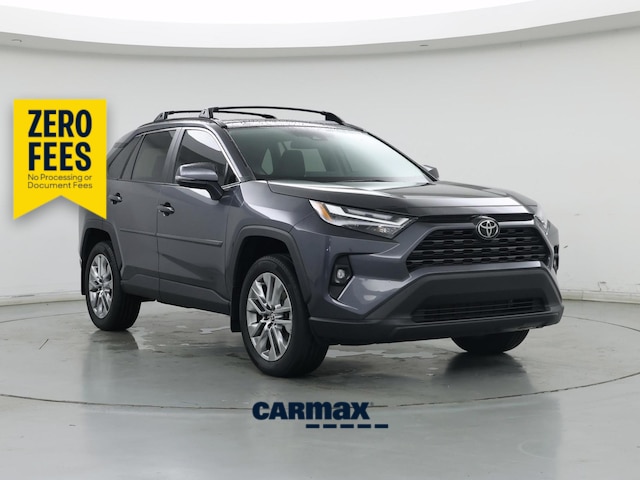 Gray 2022 Toyota RAV4 XLE Premium AWD SUV / Crossover All-Wheel Drive Automatic