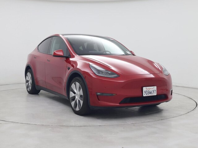 Red 2022 Tesla Model Y Long Range AWD SUV / Crossover All-Wheel Drive Automatic