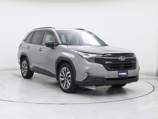 Gray 2025 Subaru Forester Touring Crossover AWD SUV / Crossover All-Wheel Drive Automatic