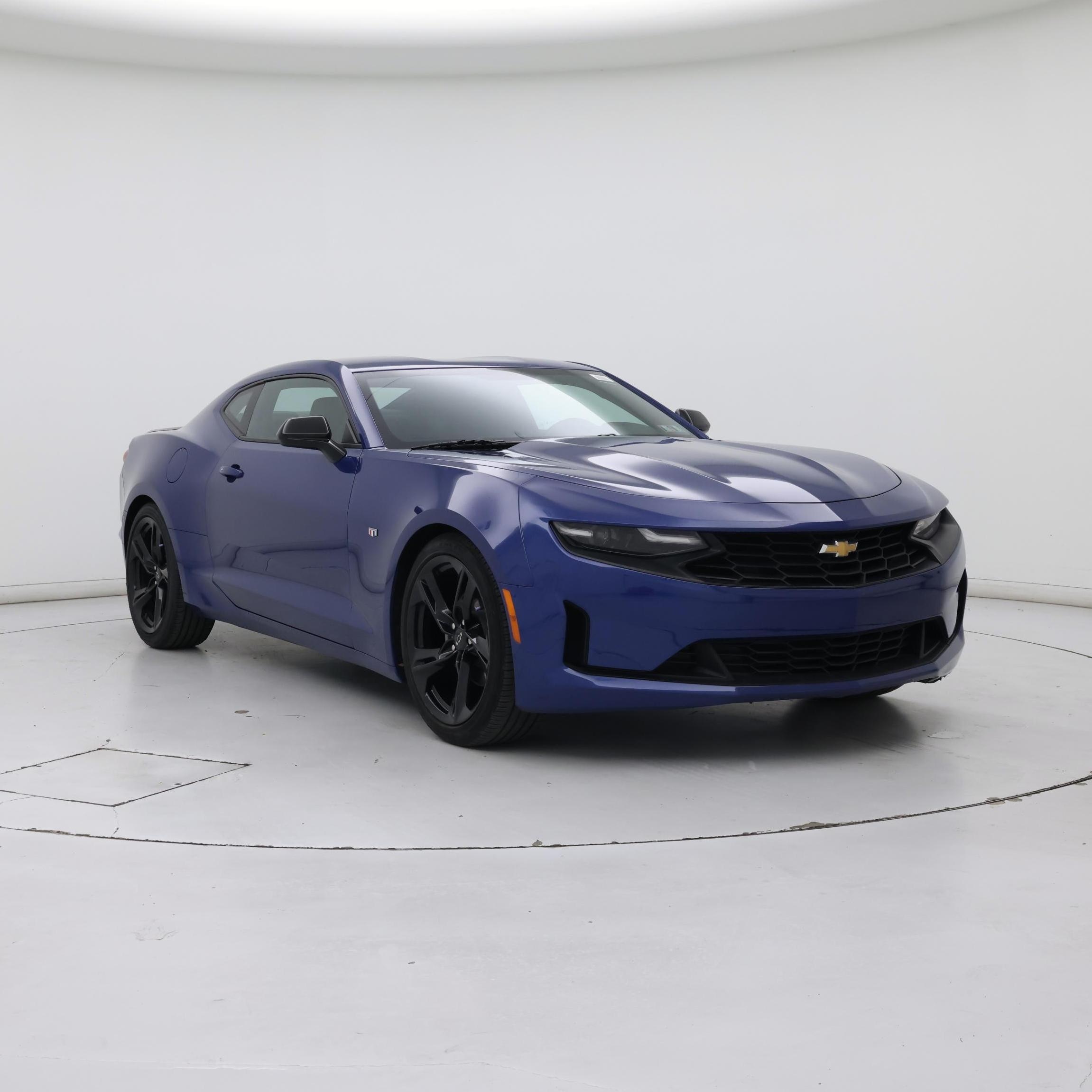 Blue 2023 Chevrolet Camaro Coupe Rear-Wheel Drive Automatic
