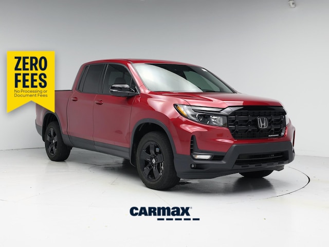 Red 2025 Honda Ridgeline Black Edition AWD Pickup Truck All-Wheel Drive Automatic