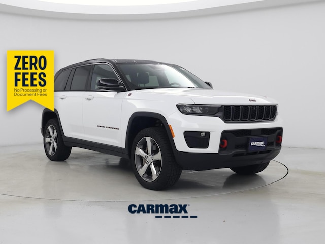 White 2022 Jeep Grand Cherokee SUV / Crossover Four-Wheel Drive Automatic