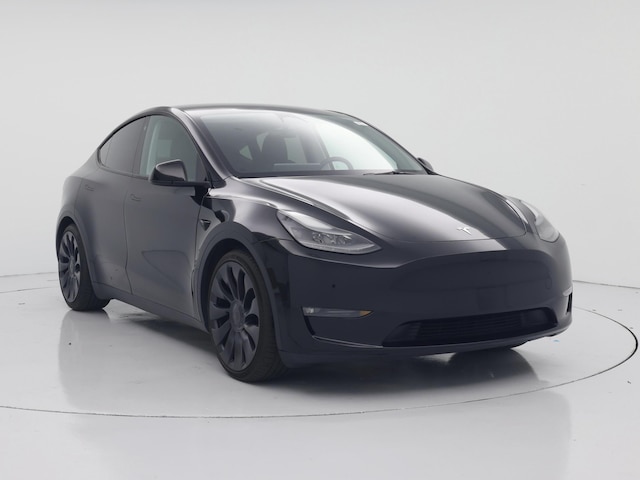 Black 2023 Tesla Model Y Performance AWD SUV / Crossover All-Wheel Drive Automatic