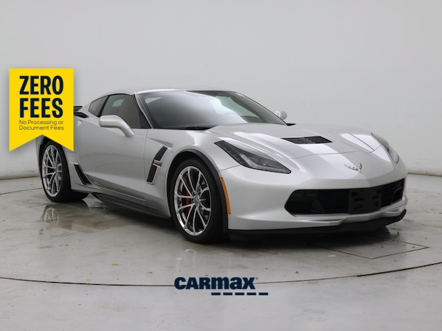 Silver 2019 Chevrolet Corvette Grand Sport 2LT Coupe RWD Coupe Rear-Wheel Drive Automatic
