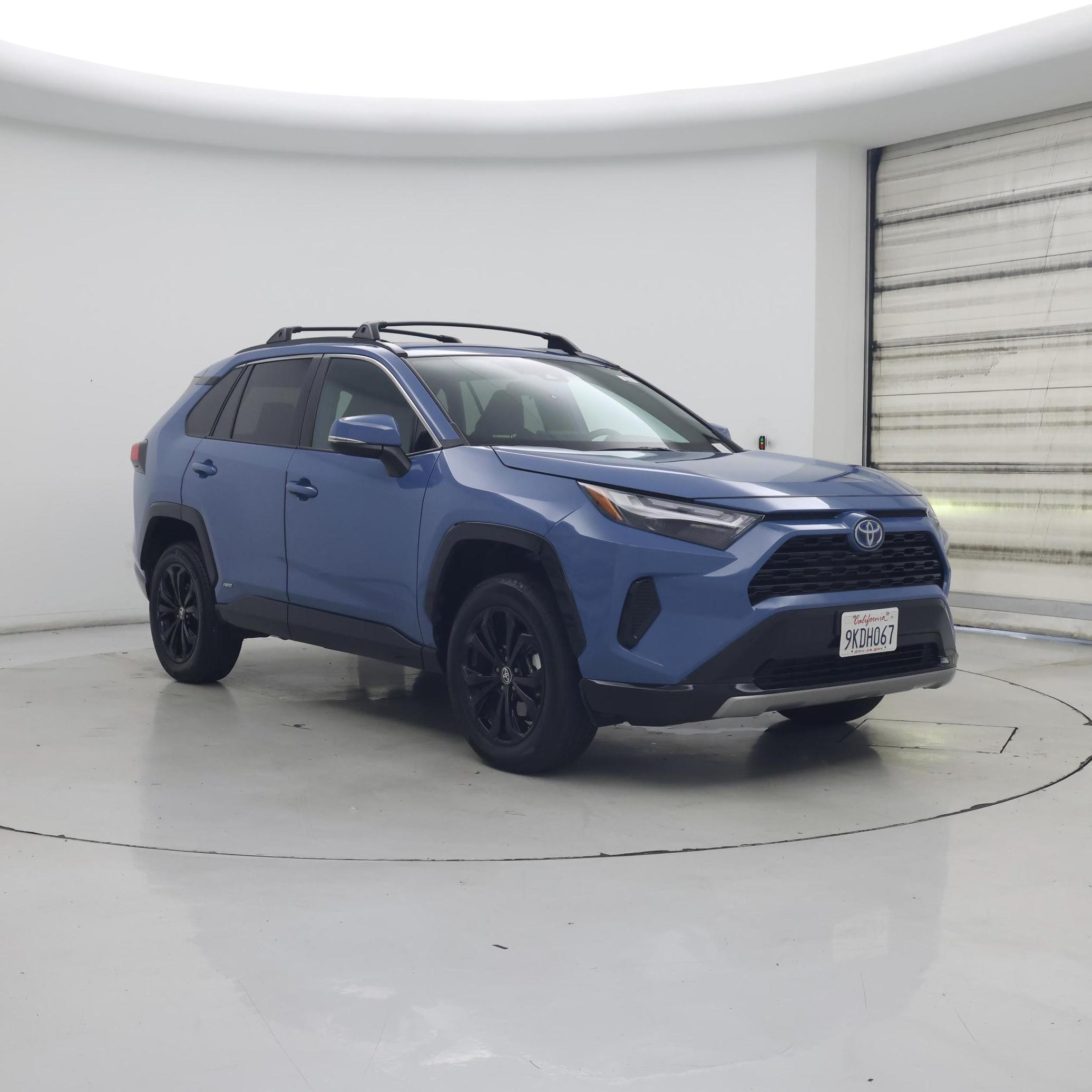 Blue 2024 Toyota RAV4 Hybrid SUV / Crossover All-Wheel Drive Automatic