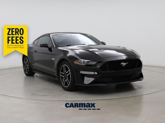 Black 2021 Ford Mustang GT Coupe RWD Coupe Rear-Wheel Drive Automatic
