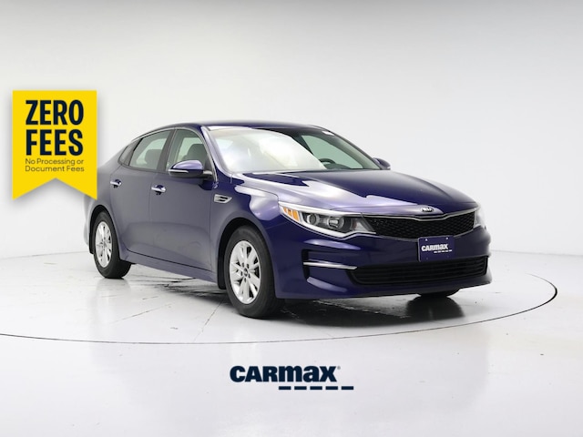 Blue 2016 Kia Optima Sedan Front-Wheel Drive Automatic
