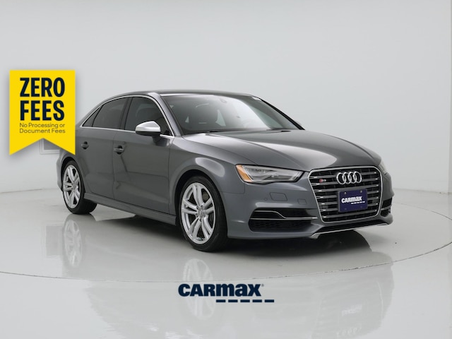 Gray 2015 Audi S3 2.0T quattro Premium Plus AWD Sedan All-Wheel Drive Automatic