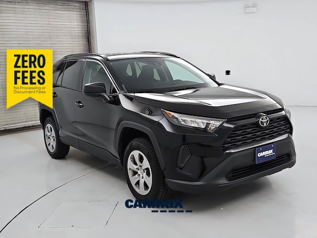 Black 2021 Toyota RAV4 LE AWD SUV / Crossover All-Wheel Drive Automatic