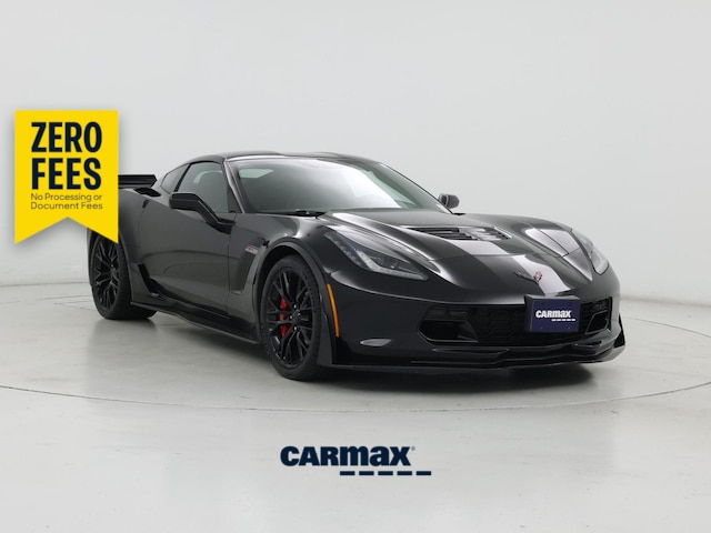 Black 2017 Chevrolet Corvette Z06 3LZ Coupe RWD Coupe Rear-Wheel Drive Automatic