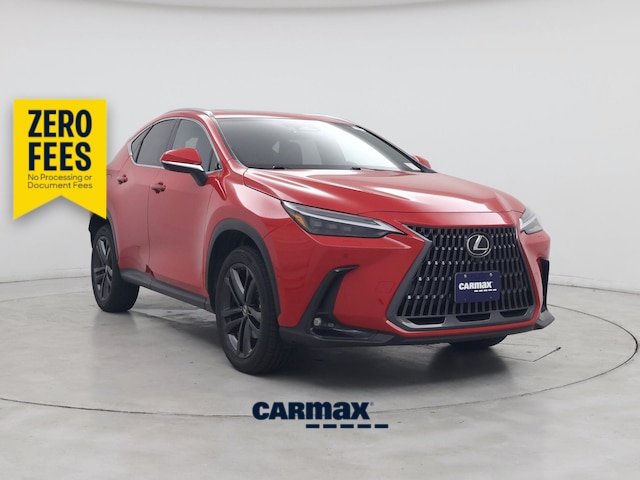 Red 2022 Lexus NX Hybrid 450h+ AWD SUV / Crossover All-Wheel Drive Automatic