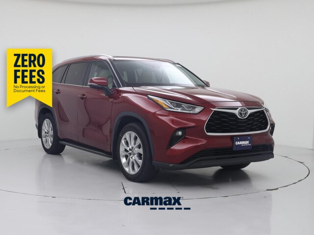 Red 2020 Toyota Highlander Limited FWD SUV / Crossover Front-Wheel Drive Automatic