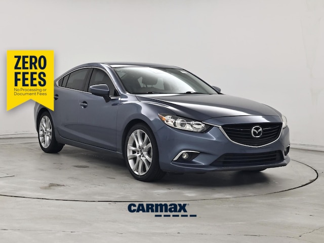 Blue 2014 Mazda MAZDA6 Sedan Front-Wheel Drive Automatic