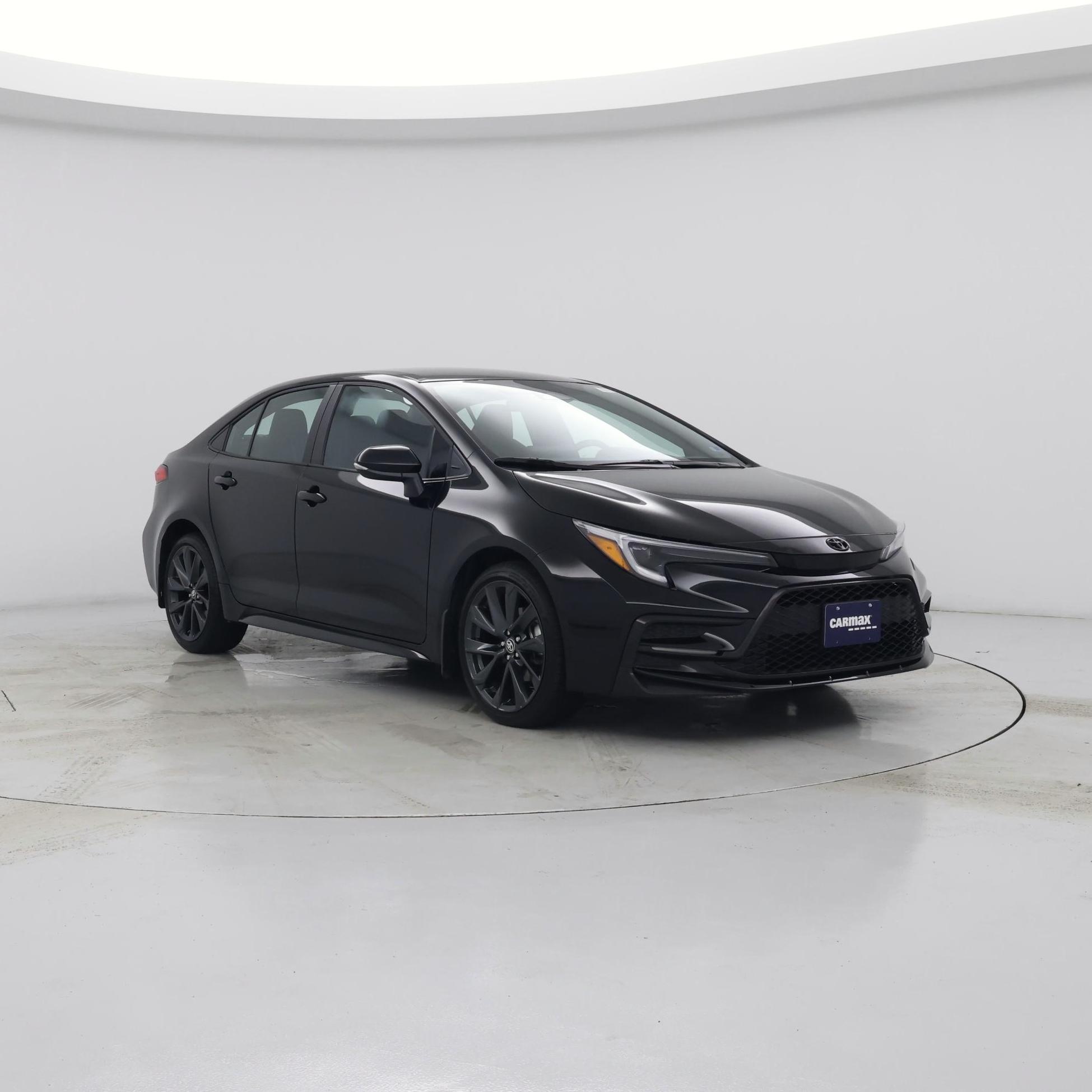 Black 2025 Toyota Corolla SE FWD Sedan Front-Wheel Drive Automatic