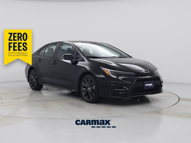 Black 2025 Toyota Corolla SE FWD Sedan Front-Wheel Drive Automatic