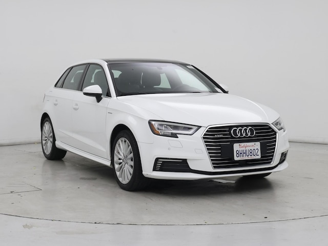 White 2018 Audi A3 Sportback e-tron 1.4T Premium Plus FWD Wagon Front-Wheel Drive Automatic