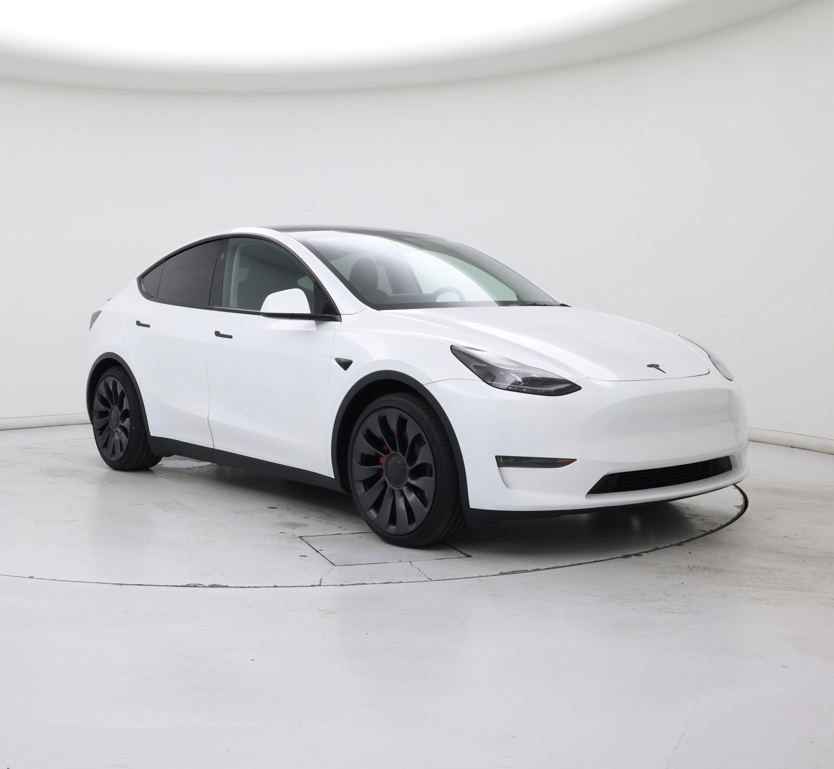 White 2024 Tesla Model Y Performance AWD SUV / Crossover All-Wheel Drive Automatic