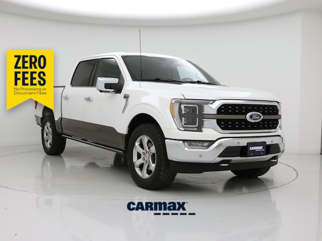 White 2023 Ford F-150 Pickup Truck Four-Wheel Drive Automatic