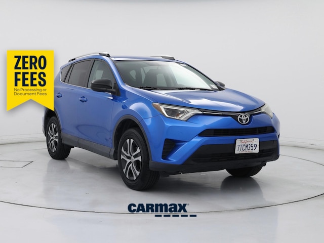 Blue 2016 Toyota RAV4 SUV / Crossover Front-Wheel Drive Automatic